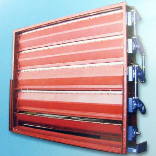 电动单挡板风门