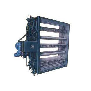 双百叶窗式挡板门